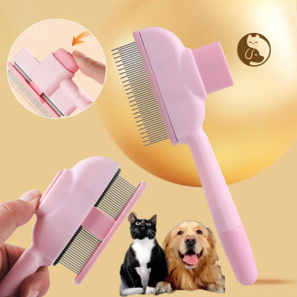 QuickGrip Pet Hair Comb